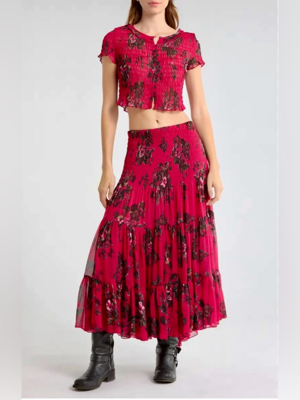 Free People Women Blooming Romance Set. SZ:S New.